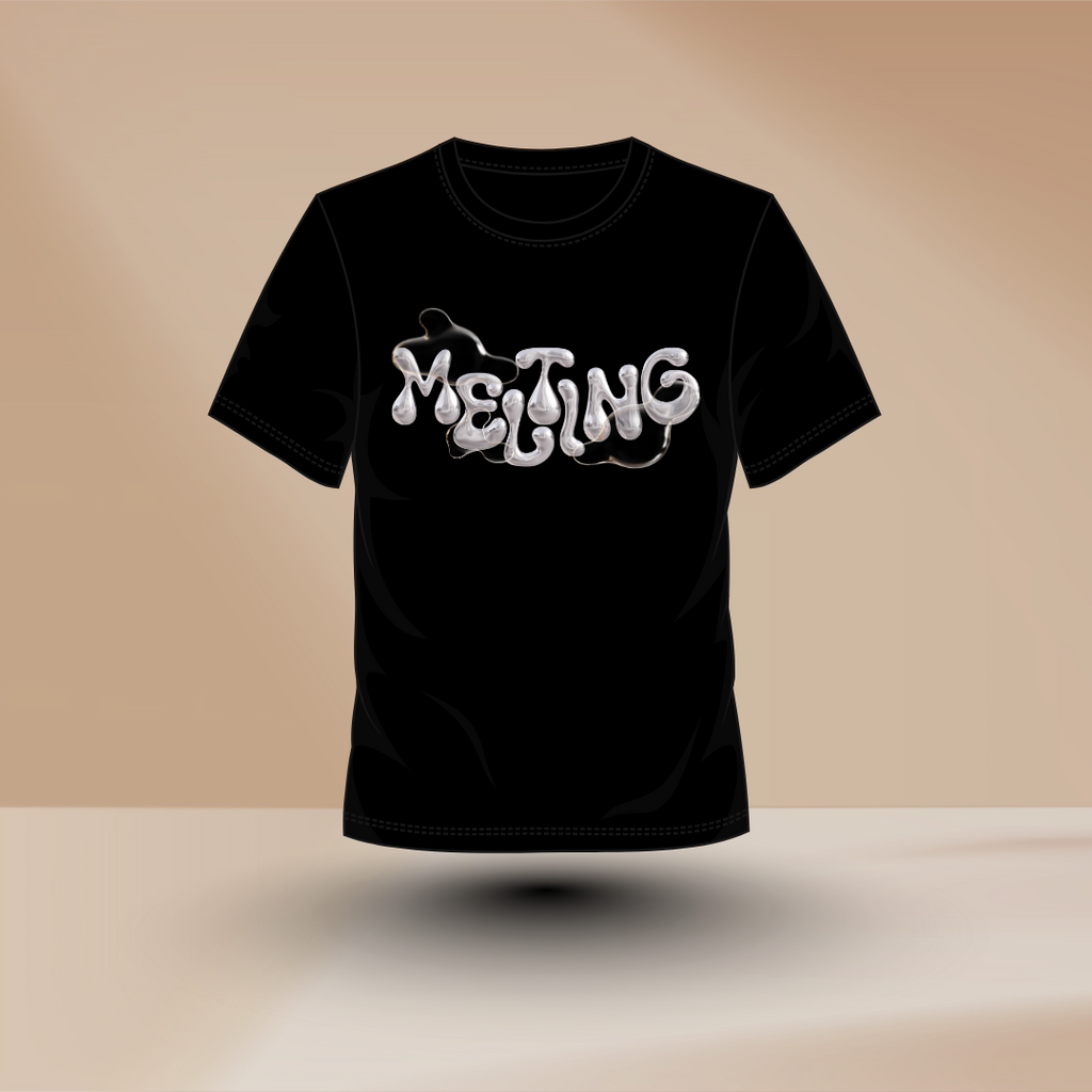 MELTING Mindsete – A Drip-Heavy Graphic Statement