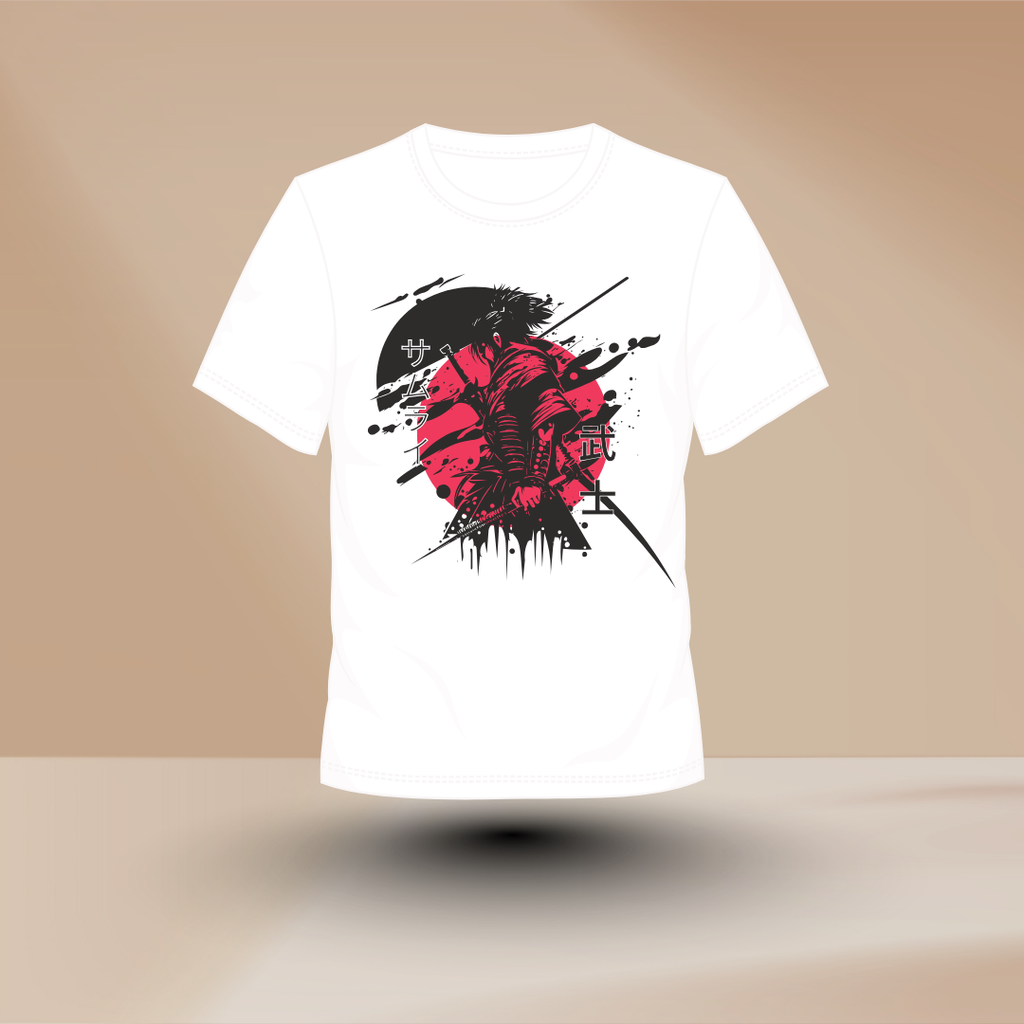 StreetVYB “Shadow Flux” Abstract Graphic – White