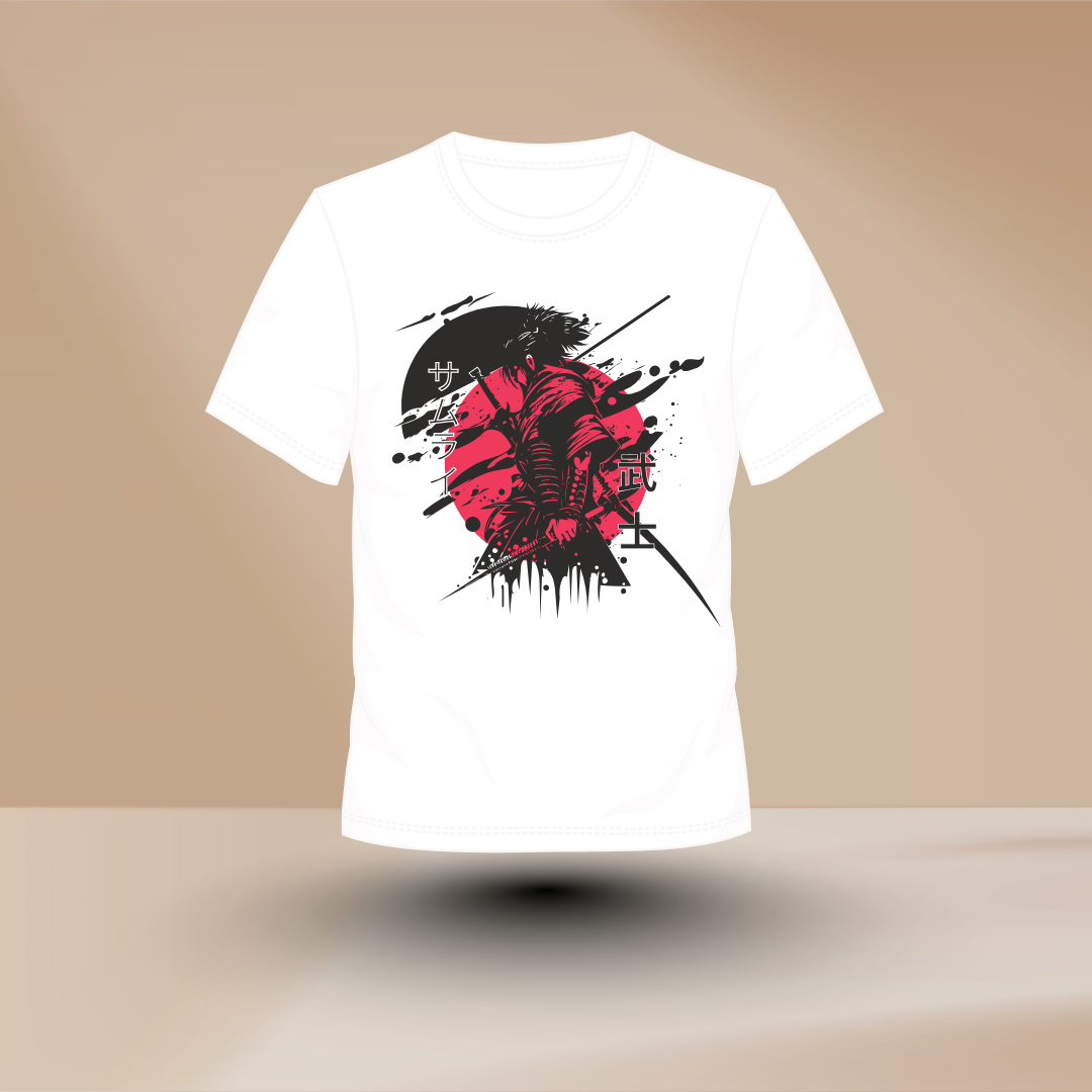 StreetVYB “Shadow Flux” Abstract Graphic – White