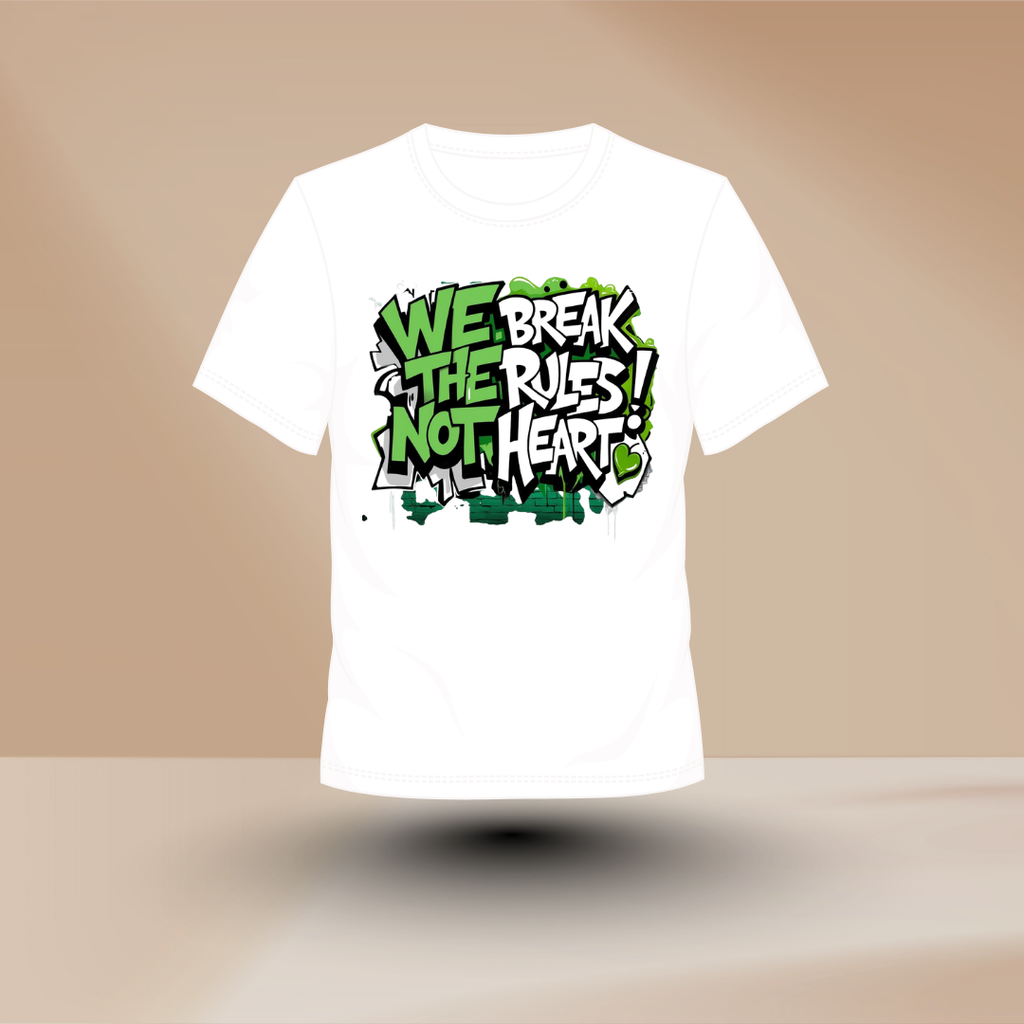 Rules Are Meant to Break, Hearts Are Not – White