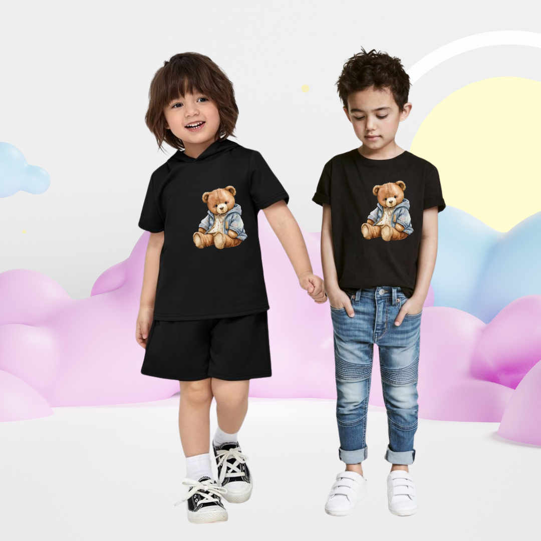 Kids’ Teddy Bear — Cozy Cool Meets Urban Play