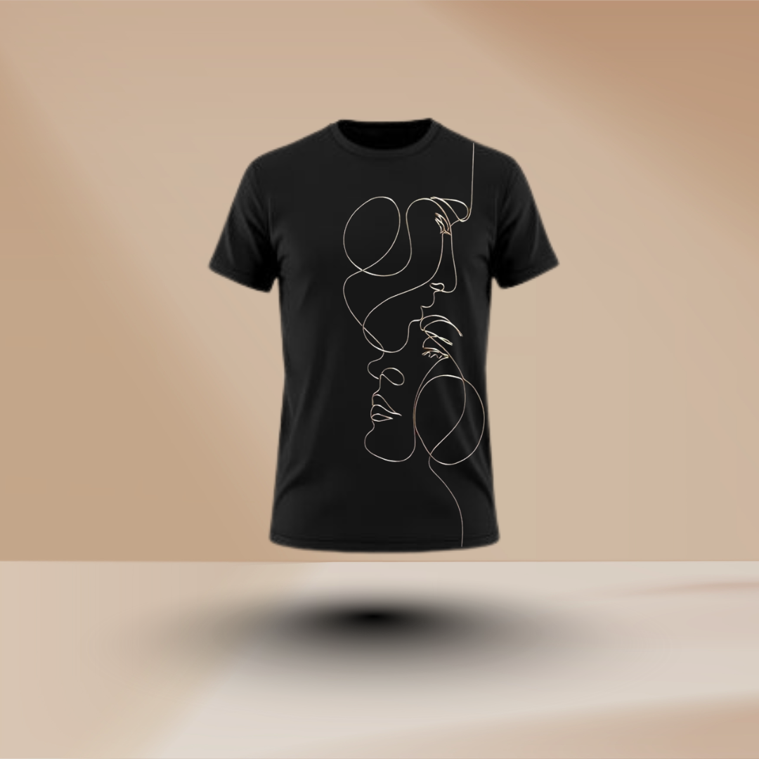 Face Lines Unspoken – Art Meets Attitude in a Minimalist Expression