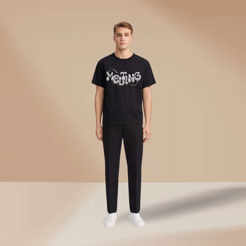 MELTING Mindsete – A Drip-Heavy Graphic Statement