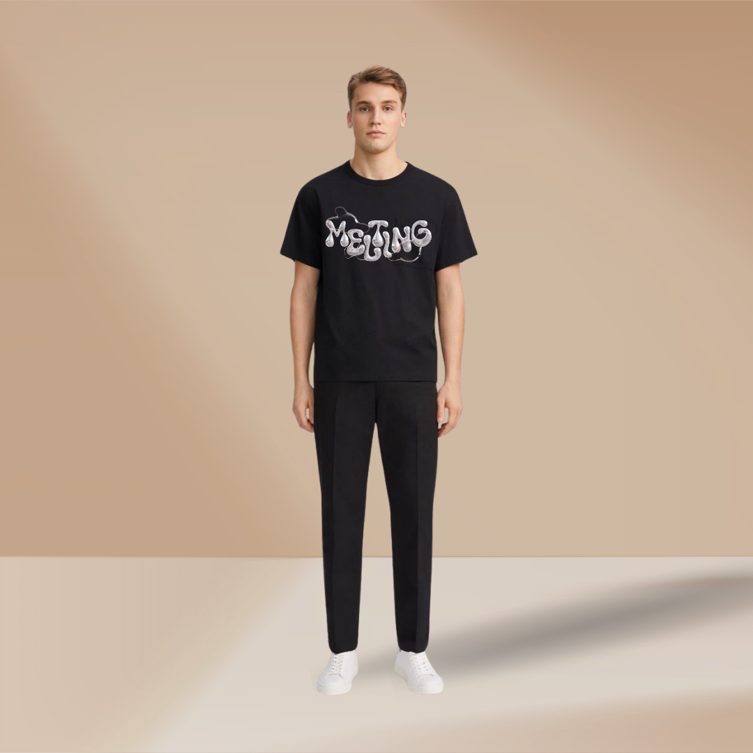 MELTING Mindsete – A Drip-Heavy Graphic Statement