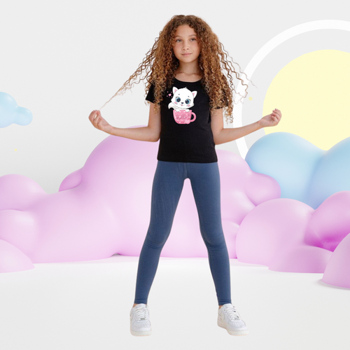 Cup Cat Dream – Whimsy in Every Thread